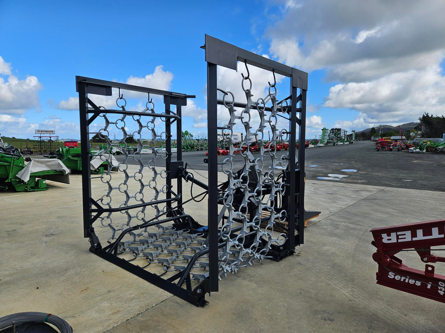 FarmMax Field and Meadow Harrow - 6m Folding