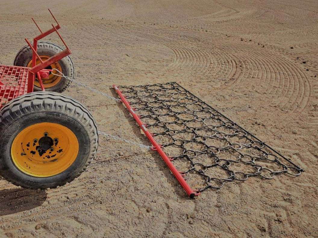 FarmShop Plain Chain Seed Cover Harrows