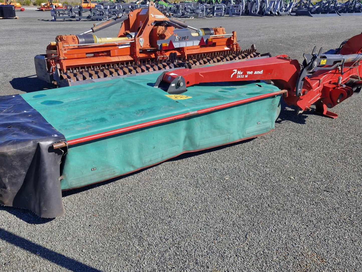 Used 2021 Kverneland 2832M 3.2m Rear Disc Mower
