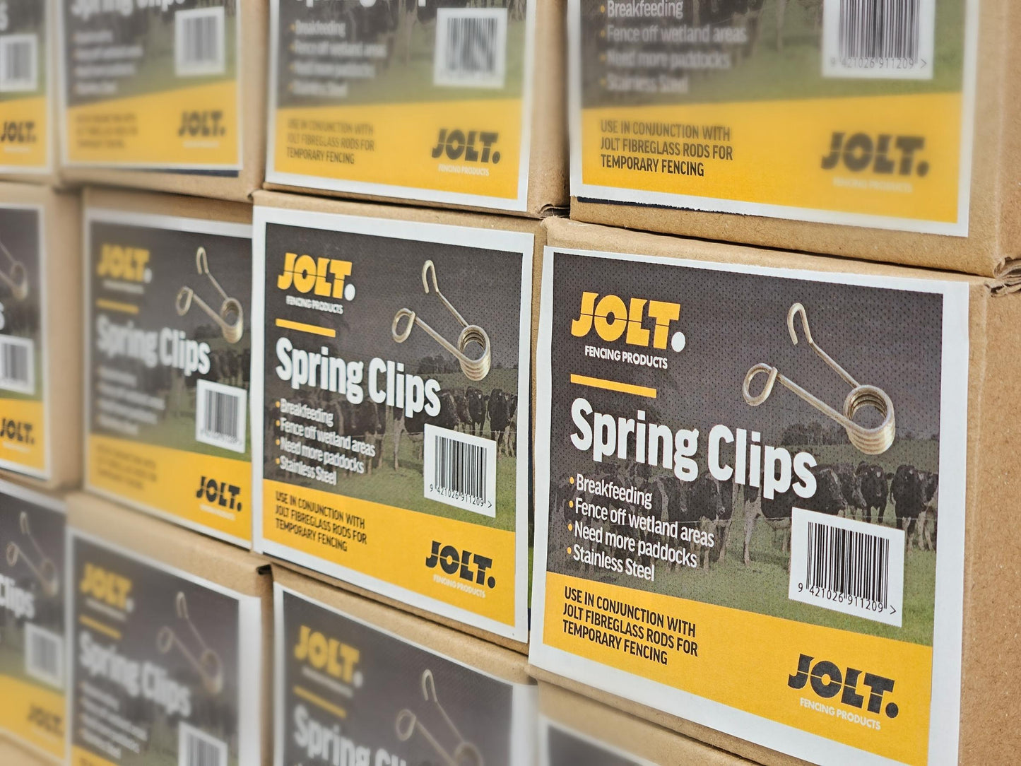 Fibreglass Rod Spring Clip - Premium 50 pack