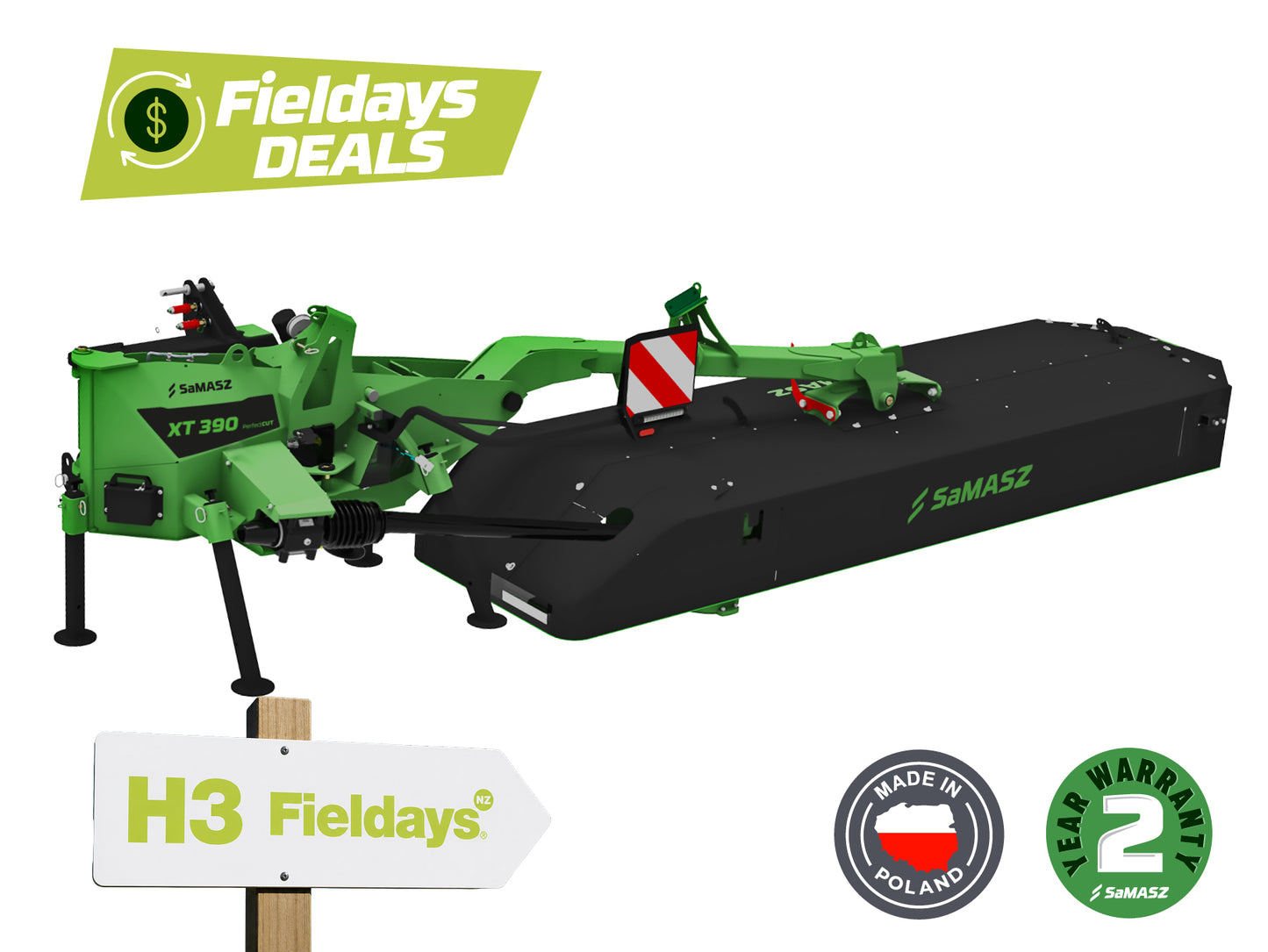 SaMASZ XT 390 Direct Drive Mower