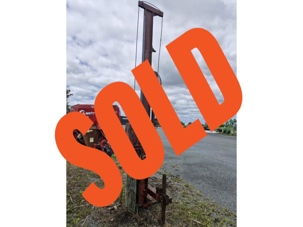 Used Rear Mount Series 1 Kinghitter Post Driver Post Driver