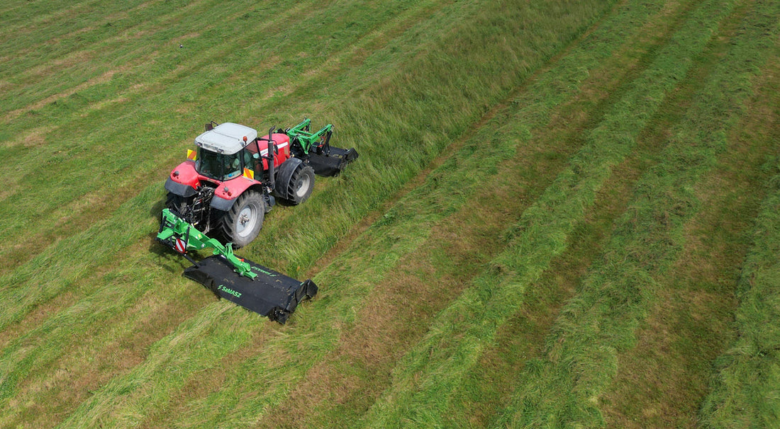 SaMASZ Front & Rear Mower = Double the cut, not the cost
