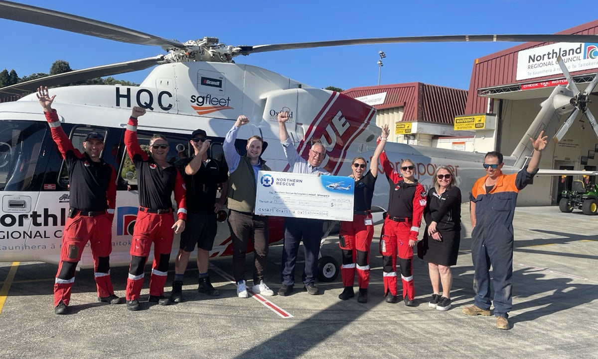Soar Rescue FarmShop Helps Northland Rescue Helicopter Soar!