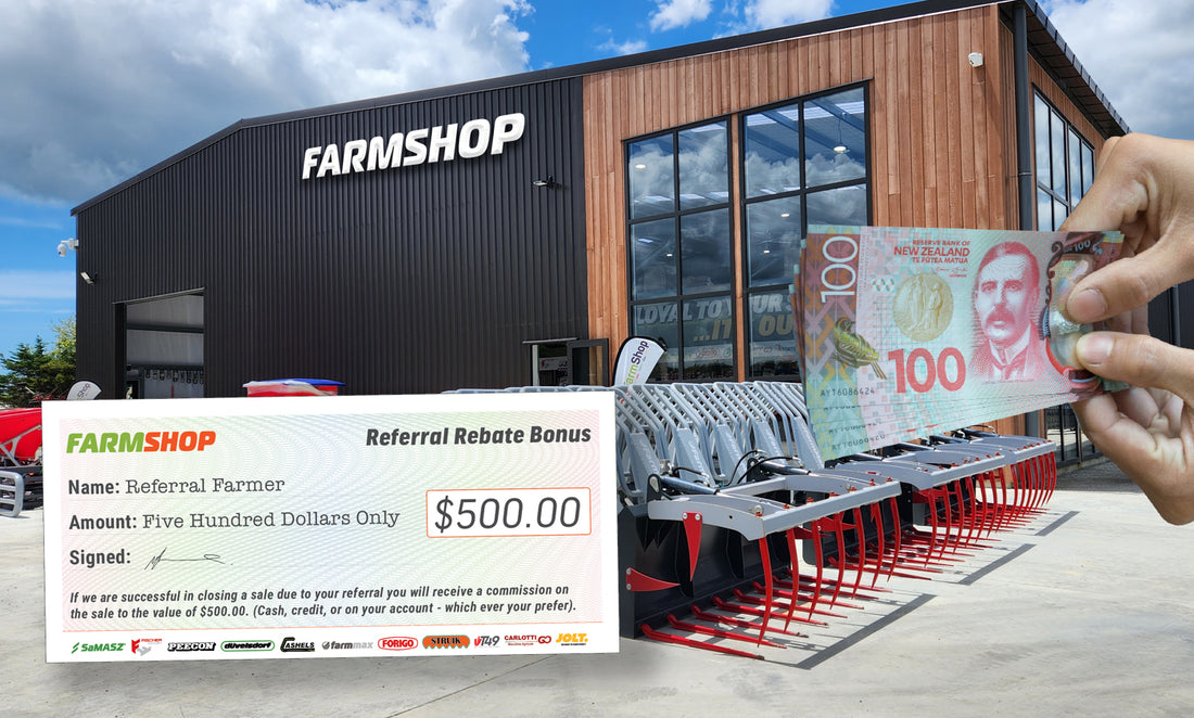 FarmShop 500 – five hundy for your loyalty!