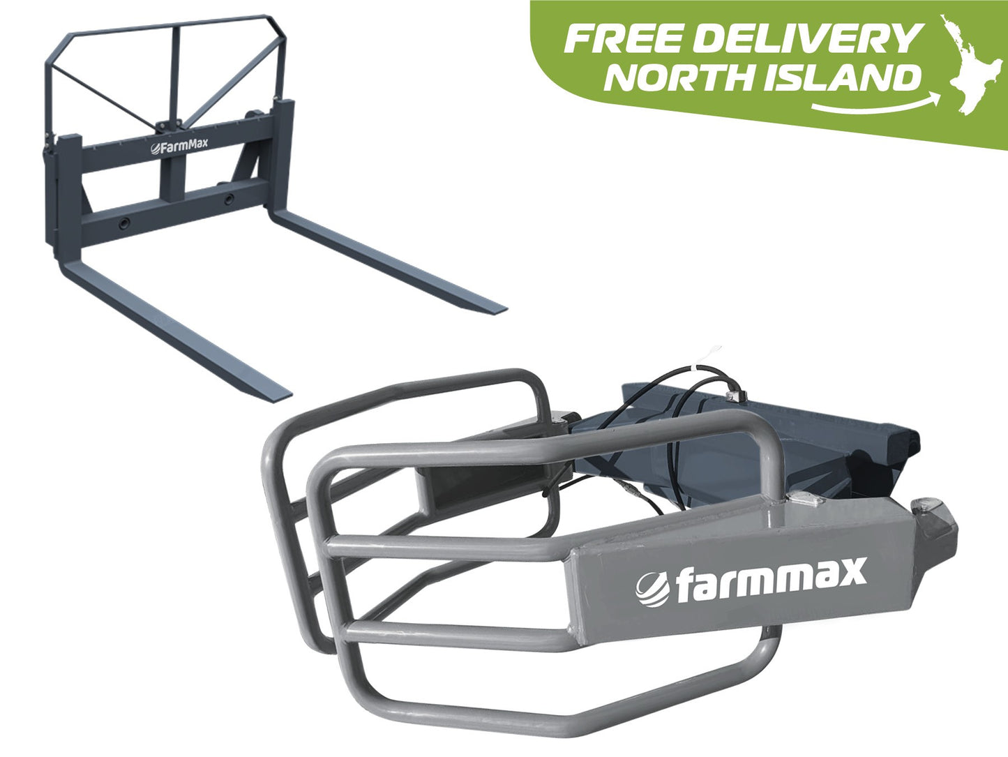 FarmMax Smartgrabs/Pallet Forks Combo