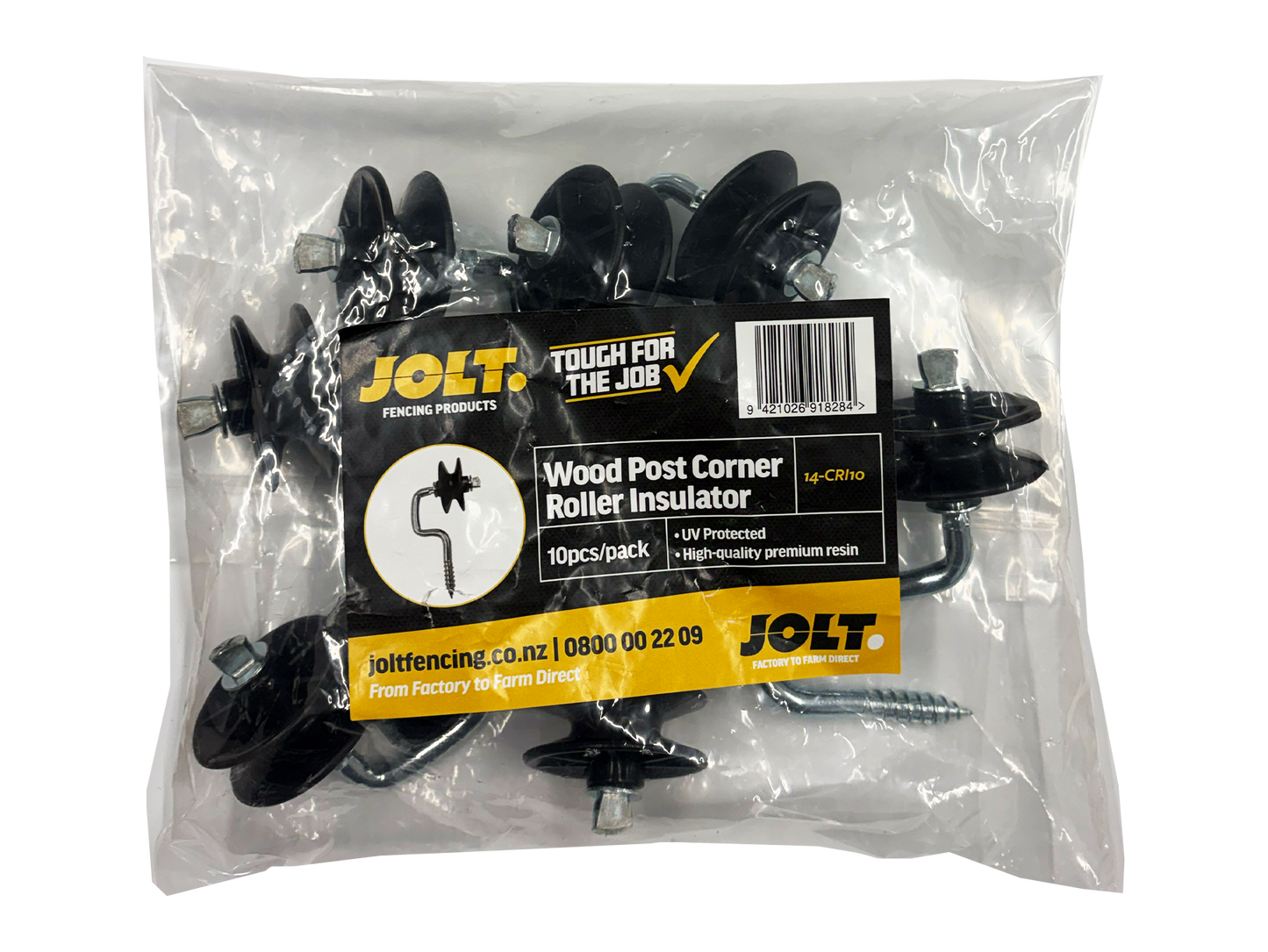 Wood Post Corner Roller Insulator