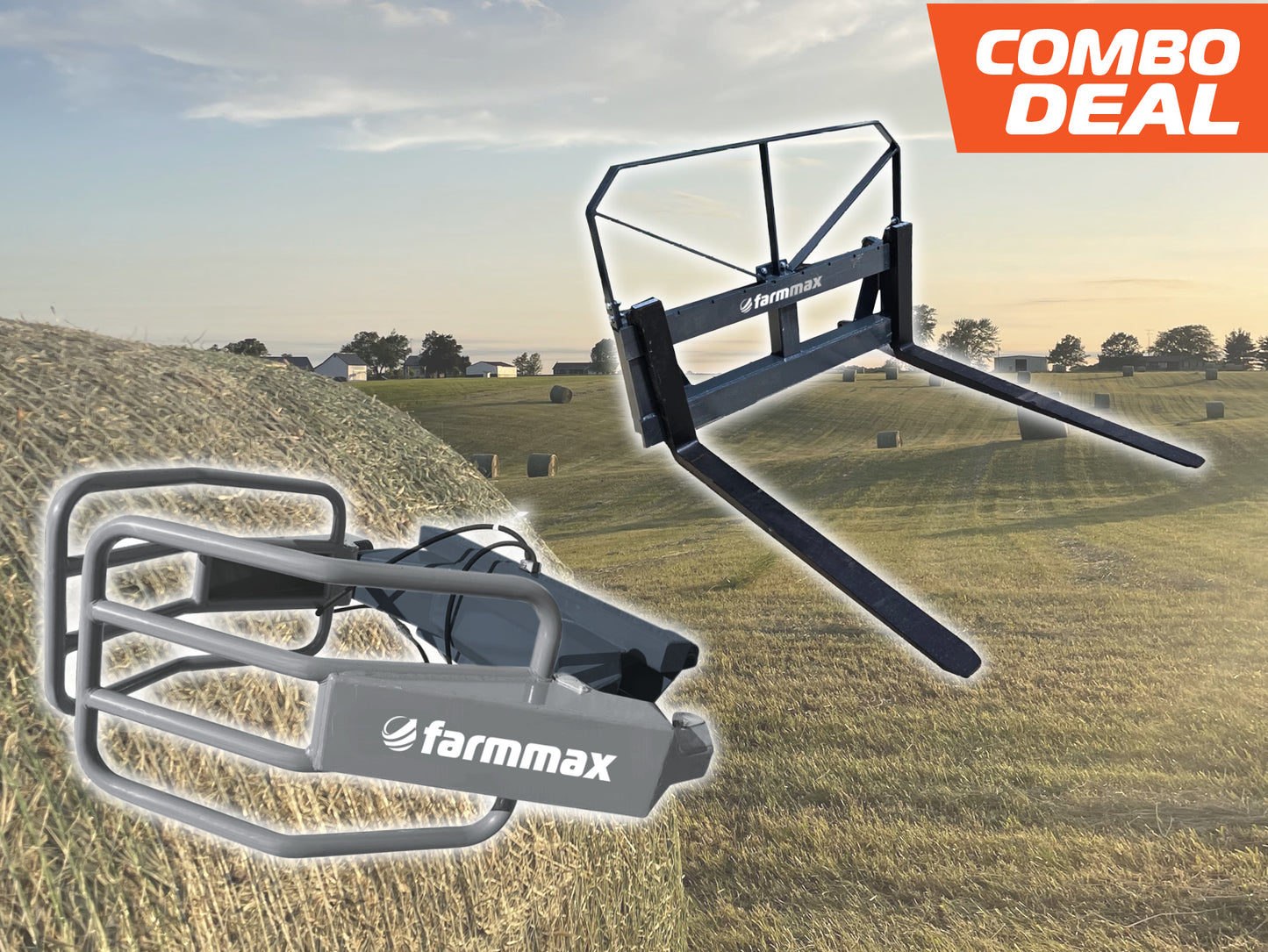 FarmMax Smartgrabs/Pallet Forks Combo