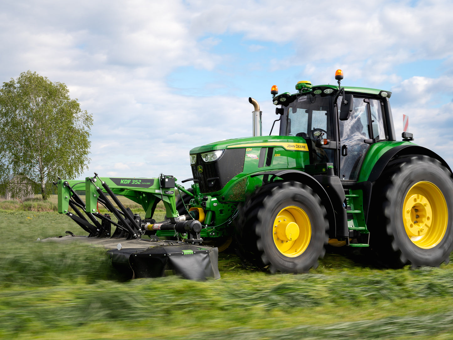 SaMASZ 3m Front Conditioner Mower