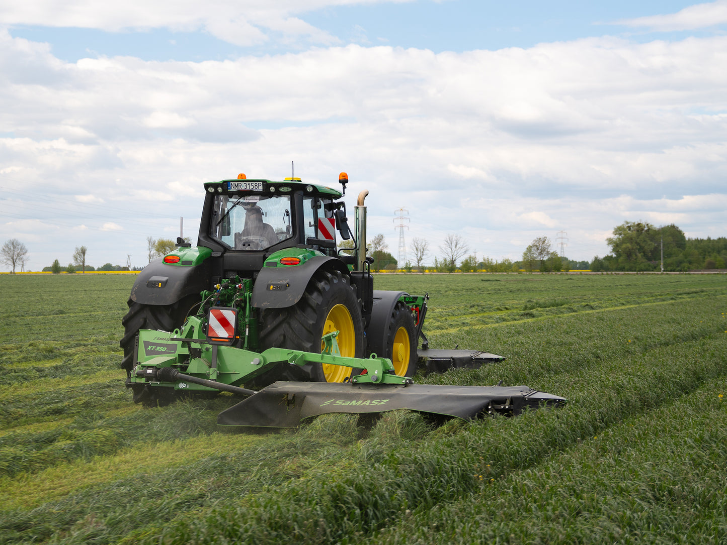 SaMASZ 3.4m Central Suspension Mower