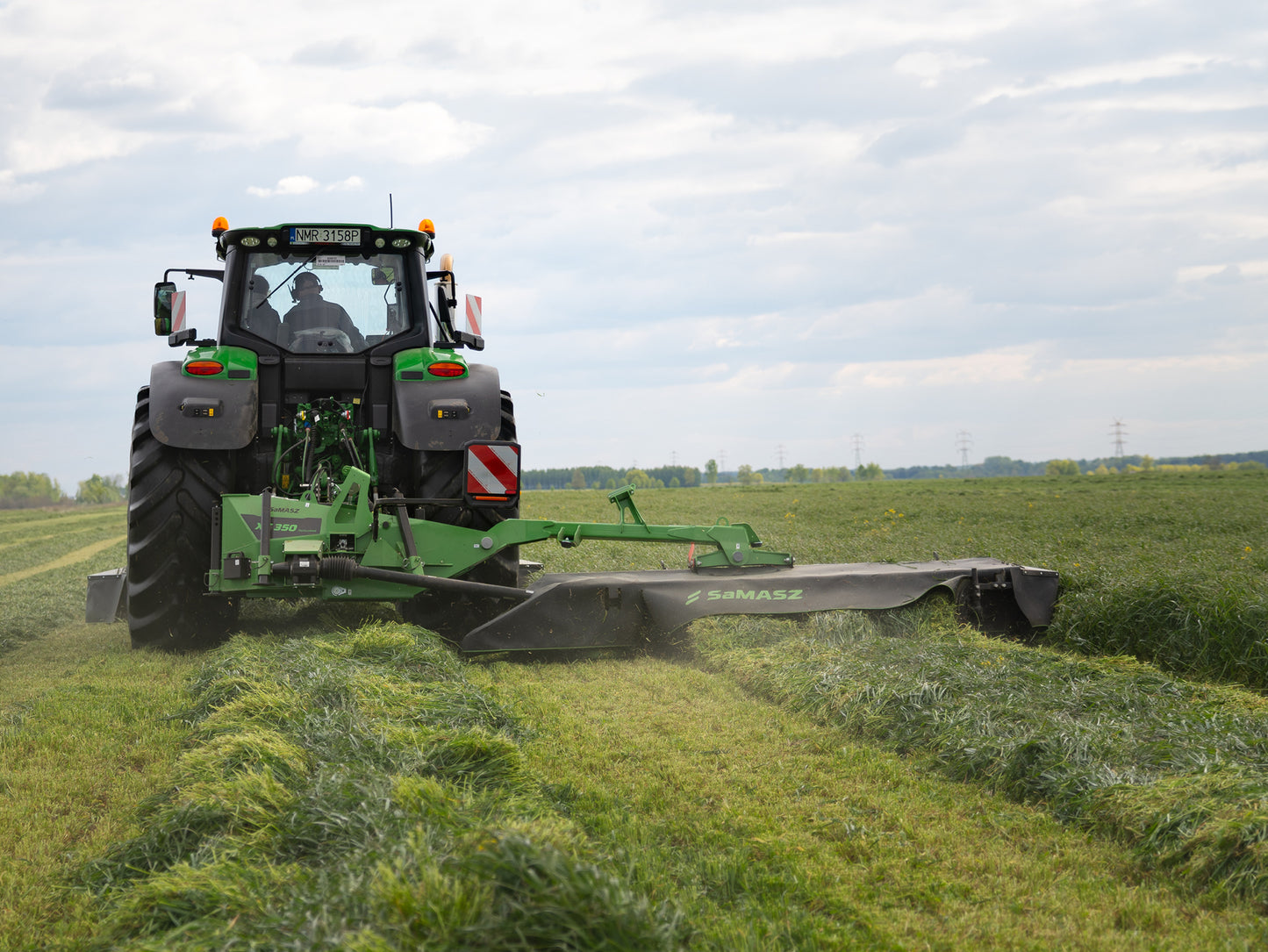 SaMASZ 3.9m Central Suspension Mower