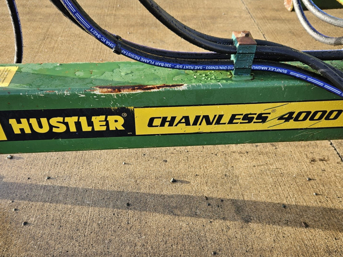 Used Hustler Chainless 4000 Bale Feeder | FarmShop NZ