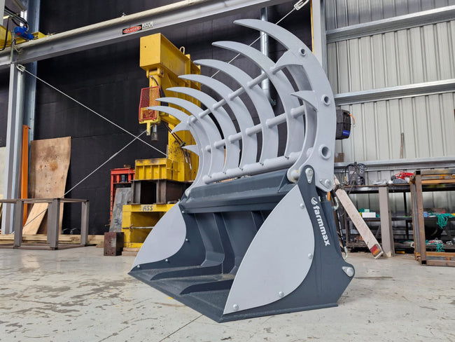 FarmMax Twin Hawkbill Prong Grab Bucket - 1.8m