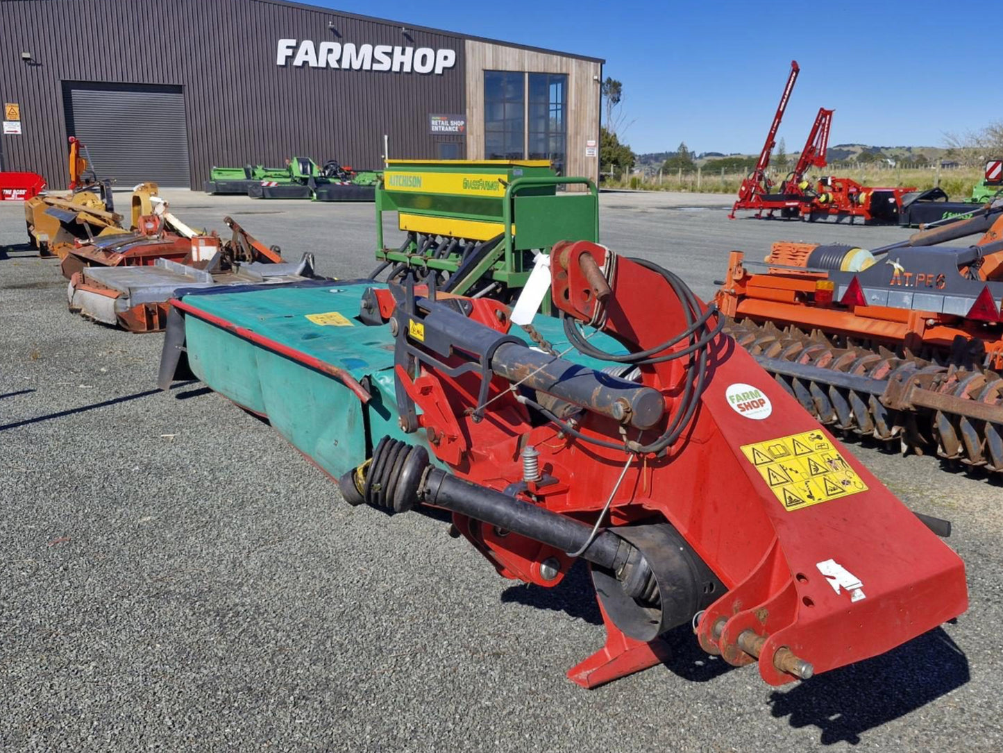 Used 2021 Kverneland 2832M 3.2m Rear Disc Mower