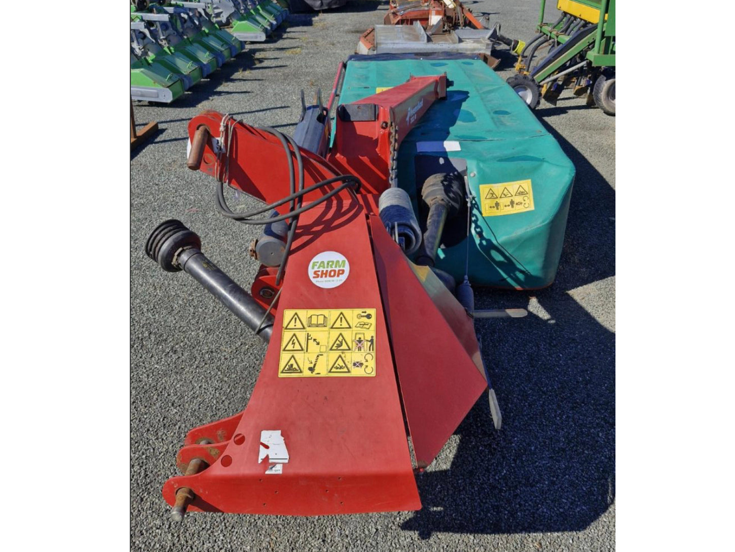 Used 2021 Kverneland 2832M 3.2m Rear Disc Mower