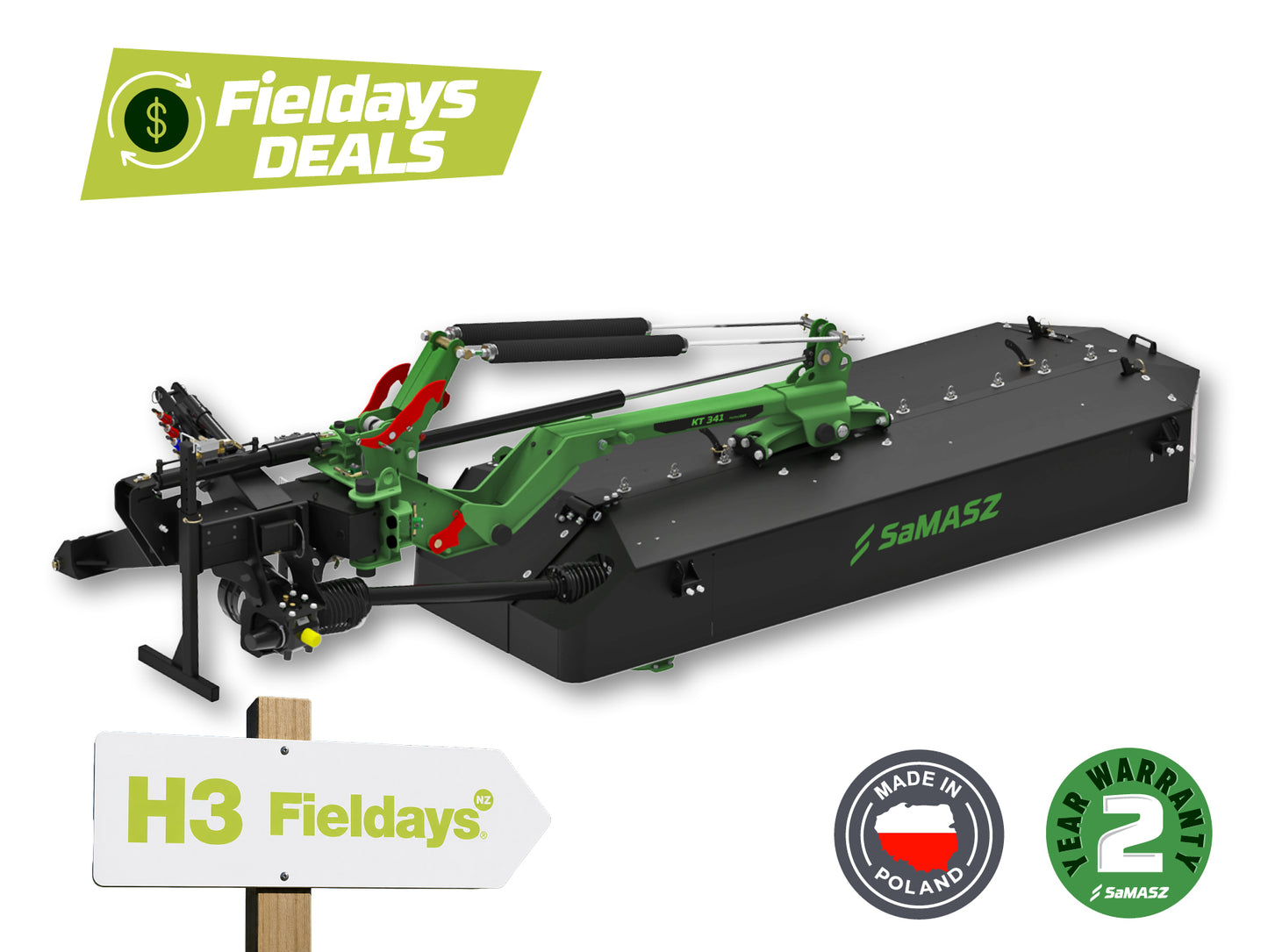 SaMASZ KT 341 Direct Drive Mower