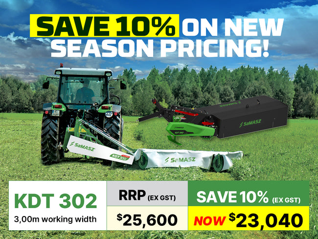 SaMASZ KDT 302 Belt Drive Mower