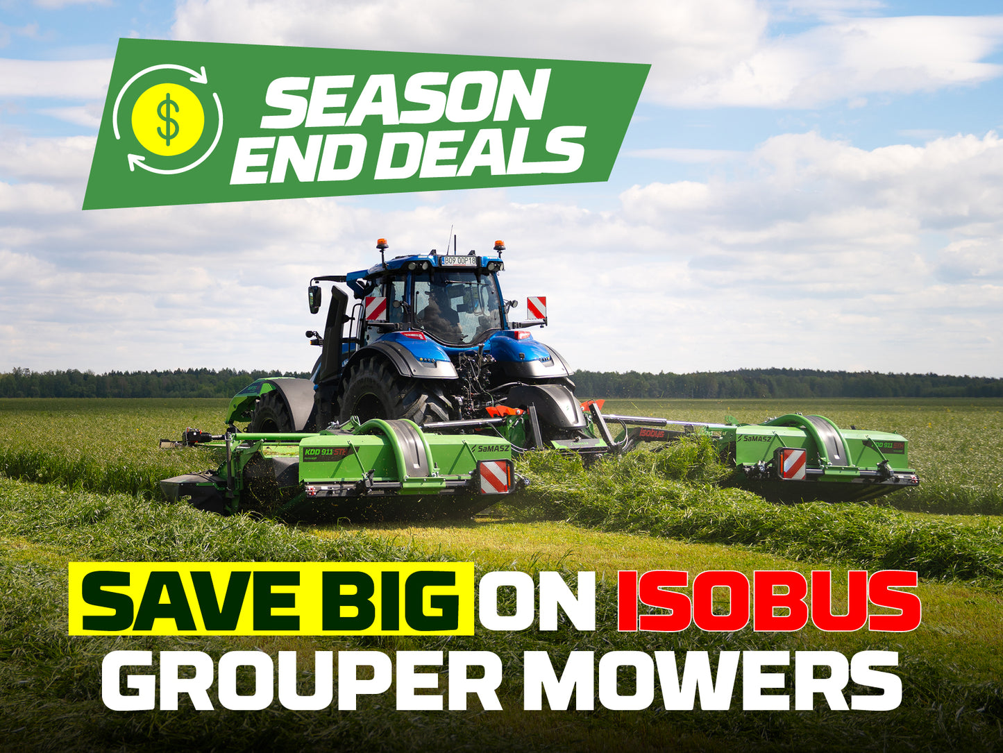 SaMASZ KDD 911 ISOBUS Mower - NEW