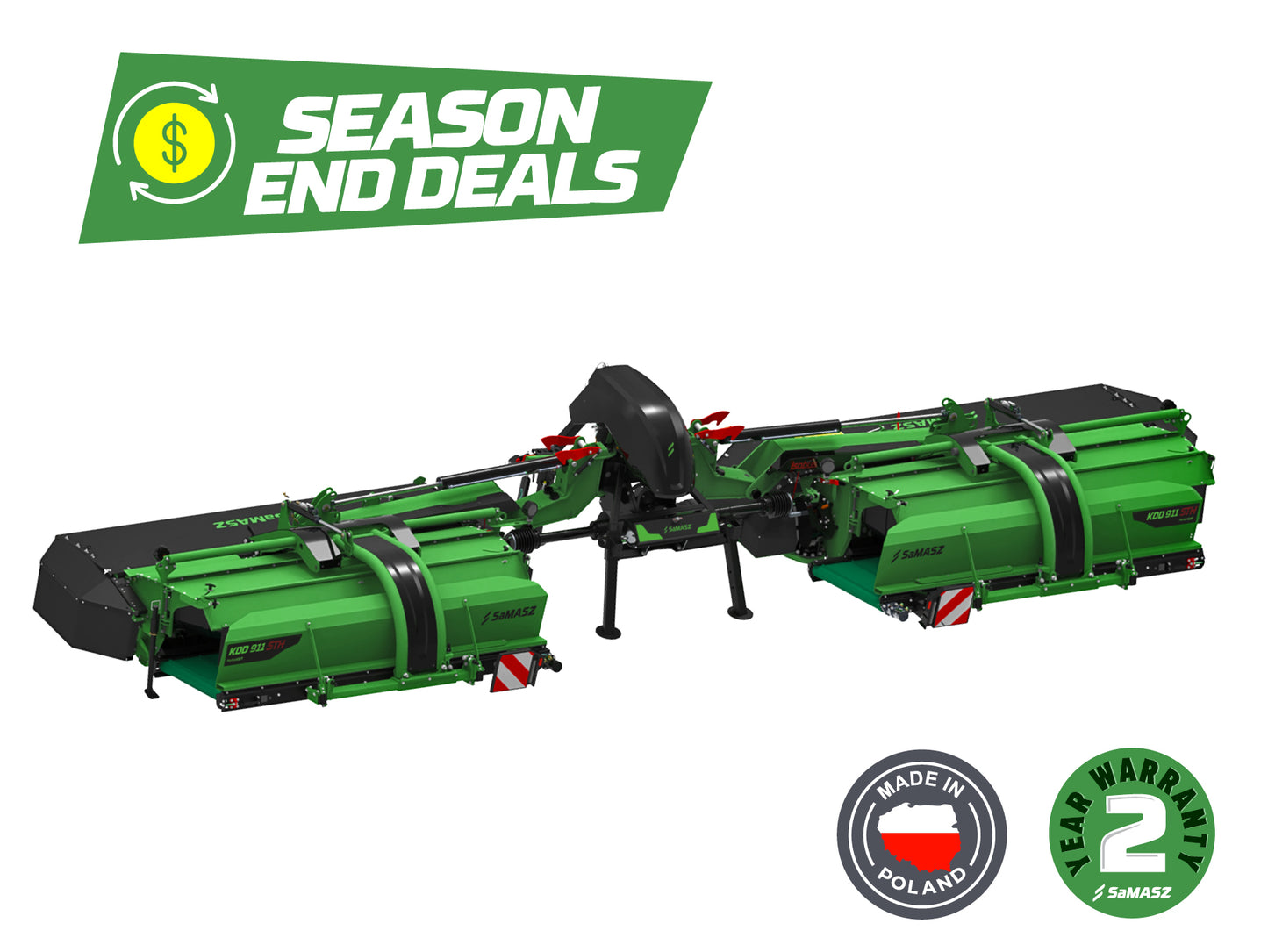 SaMASZ KDD 911 ISOBUS Mower - NEW