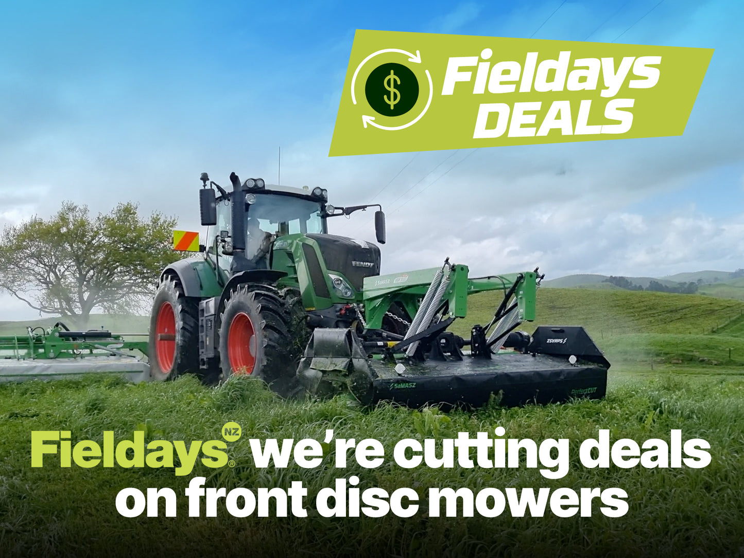 SaMASZ KDF 302 Front Mower