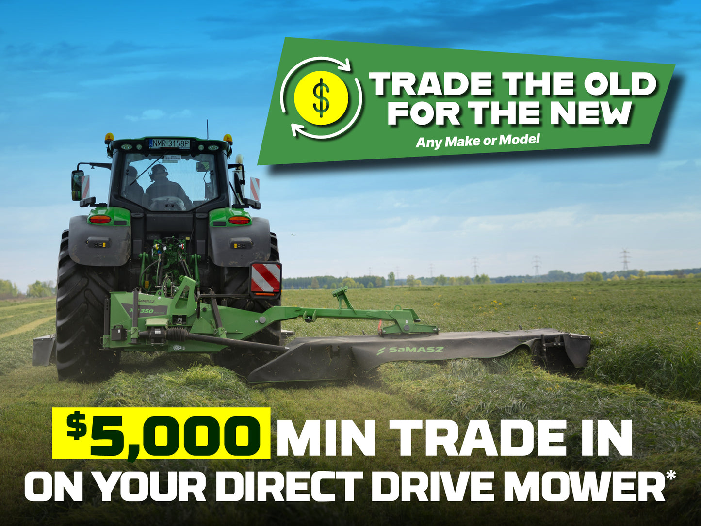 SaMASZ XT 350 Direct Drive Mower