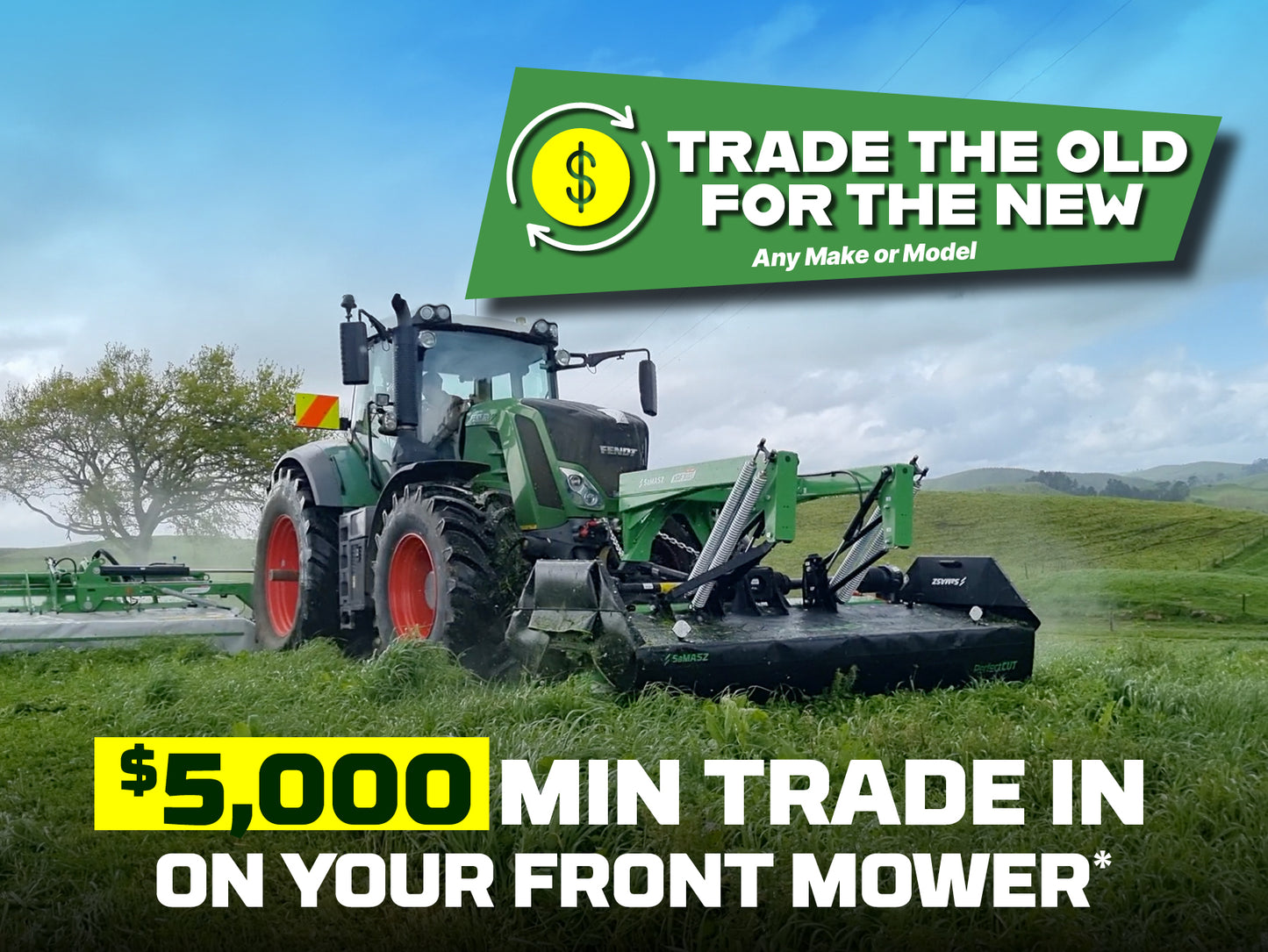 SaMASZ KDF 302 Front Mower