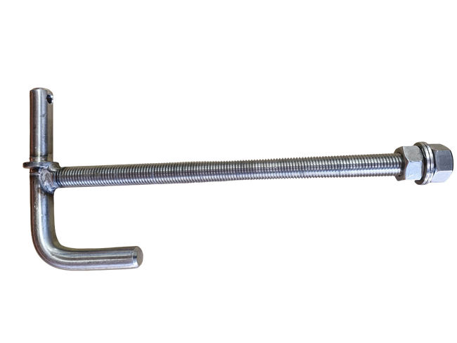 Gudgeon Lock Thru - Stainless Steel