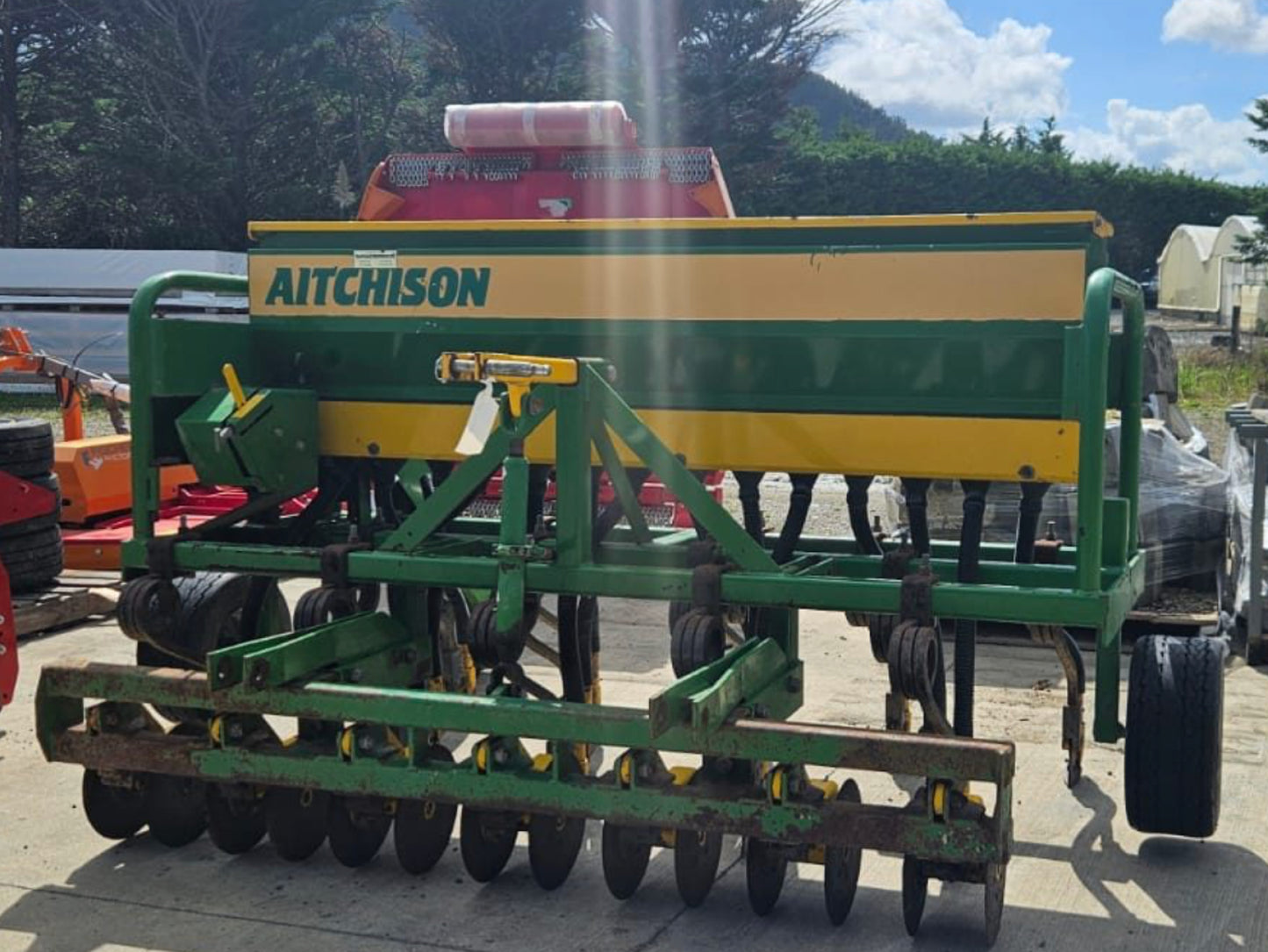 Used Aitchison Grassfarmer Seed Drill