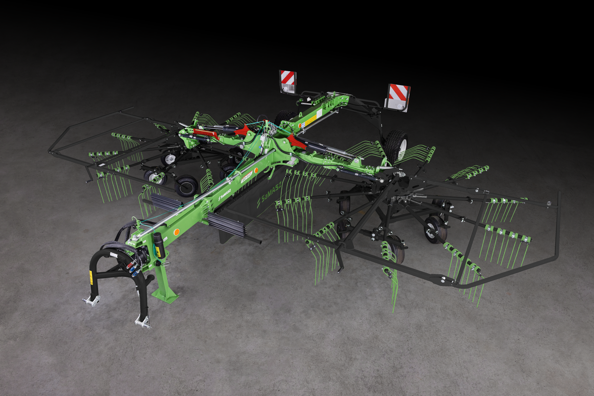 SaMASZ Z2-840 Double Rotor Rake – FarmShop