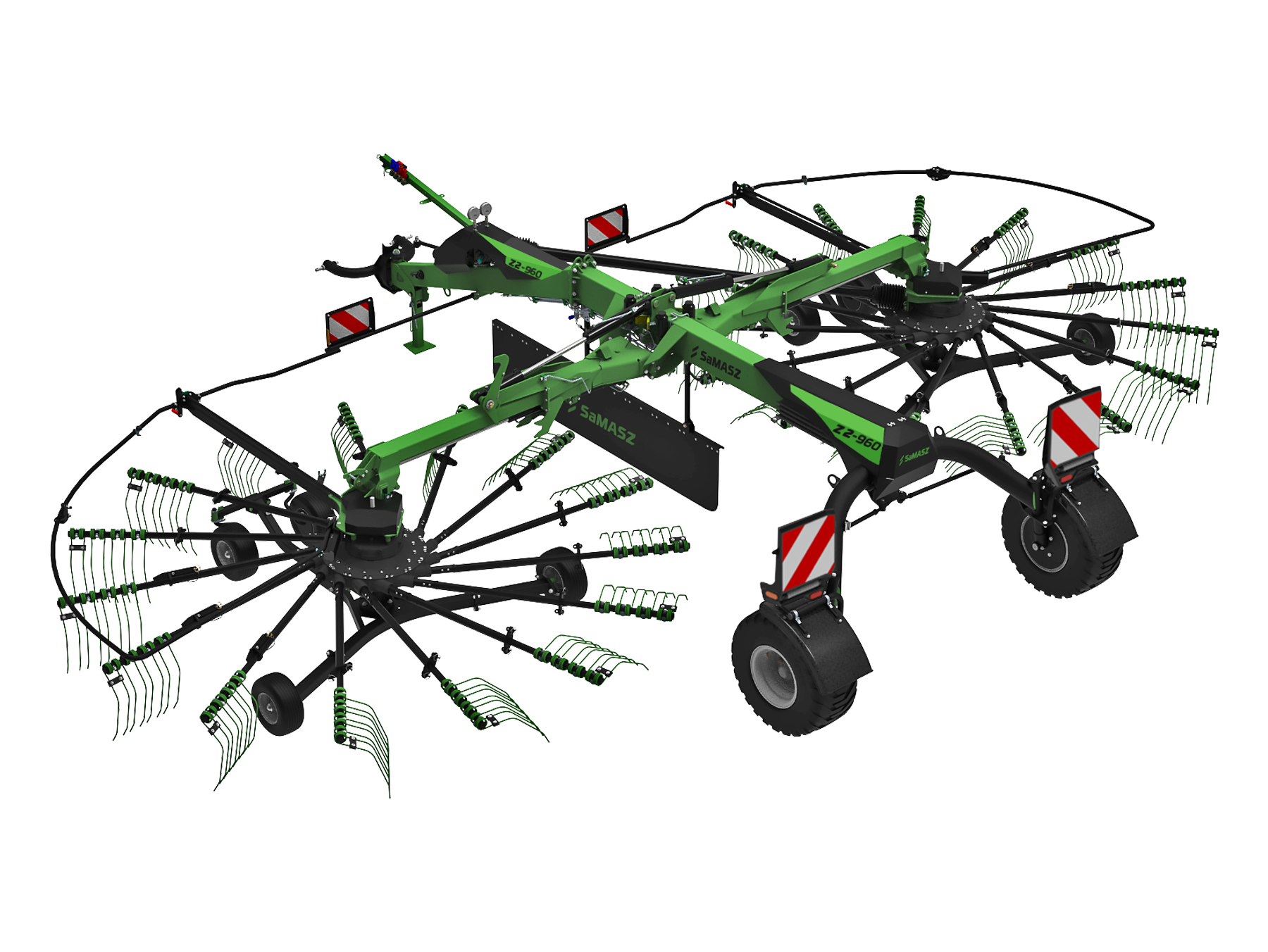 SaMASZ Z2-960 Double Rotor Rake – FarmShop