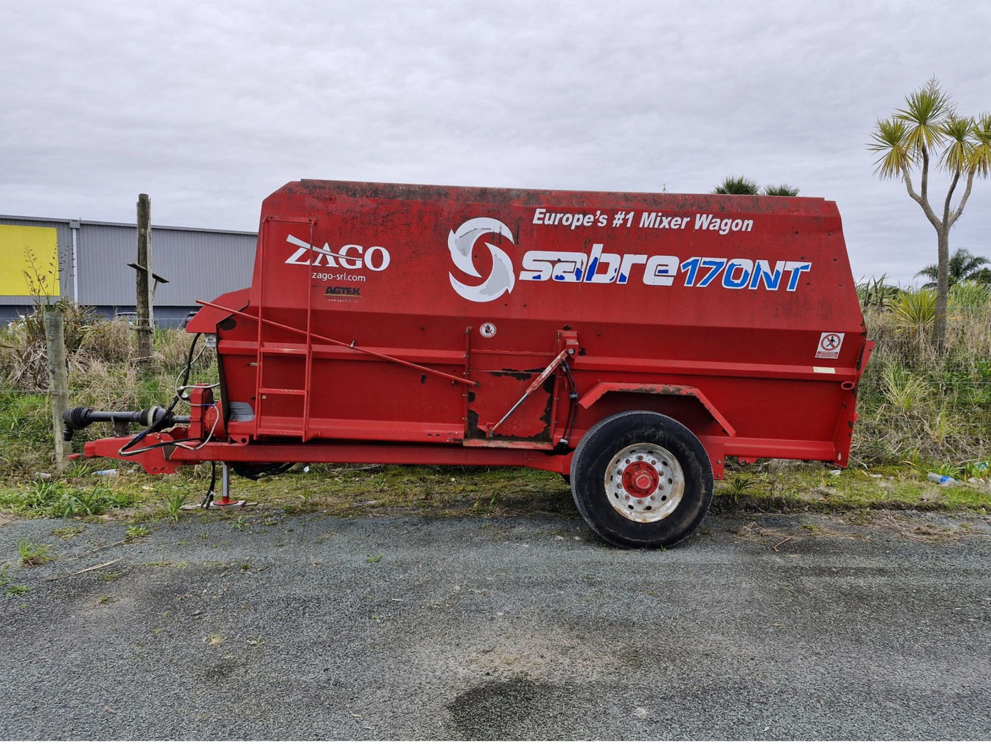 Used Zago Mixer Wagon