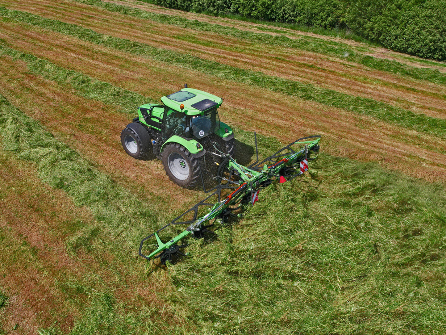 SaMASZ Rotary Tedder P8 890