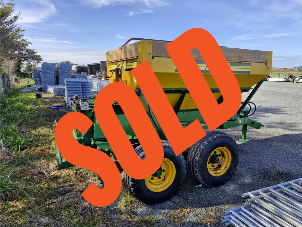 Steel Bin 4T SAM Fert Spreader