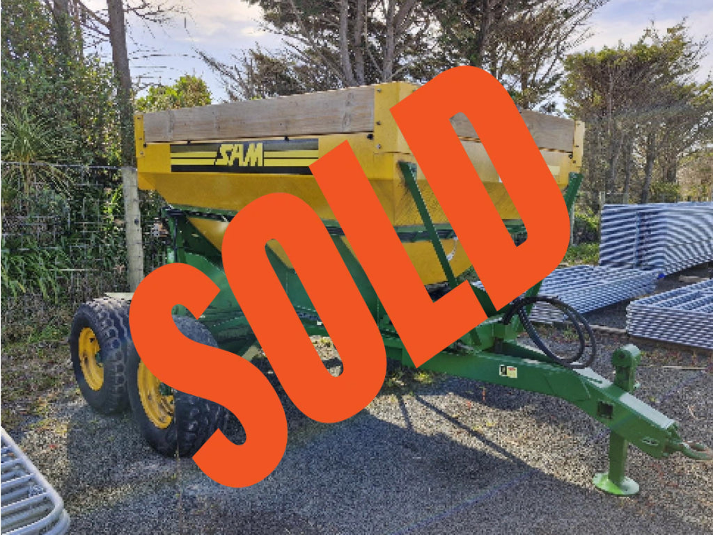 Steel Bin 4T SAM Fert Spreader