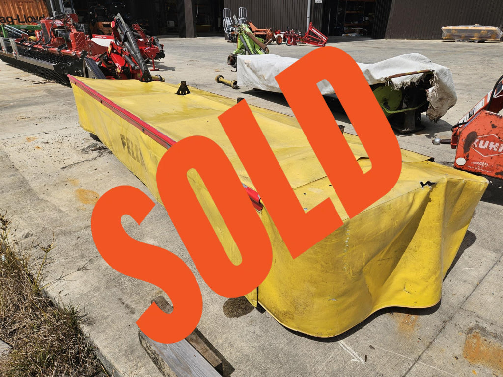 Used 2012 3.5m Fella belt-drive mower
