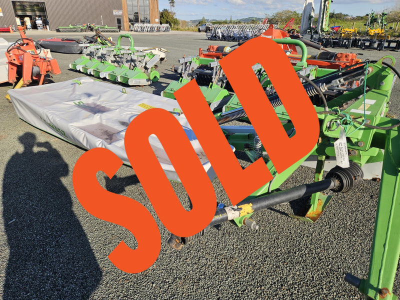 Used 2017 KDT300 3m Belt Drive SaMASZ Mower