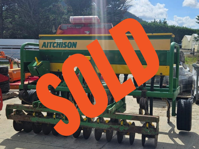 Used Aitchison Grassfarmer Seed Drill - Used Farm Implement