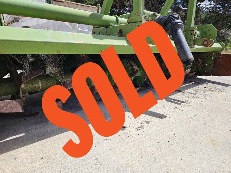 Used Celli Rotary Hoe 3m w/Plant markers