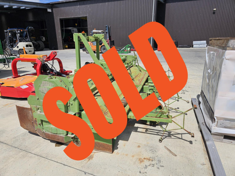 Used Celli Rotary Hoe 3m w/Plant markers