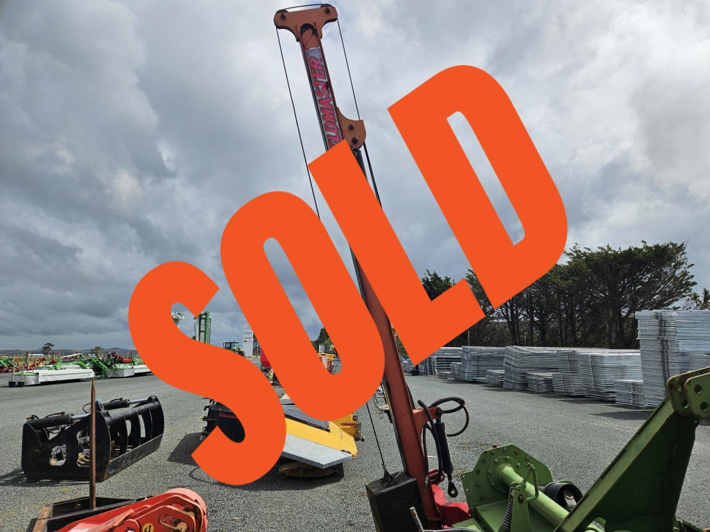 Used Fieldmaster Rear Mount Post Driver