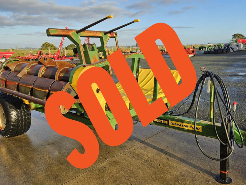 Used Hustler Chainless 4000 Bale Feeder | FarmShop NZ - Used Farm Implement