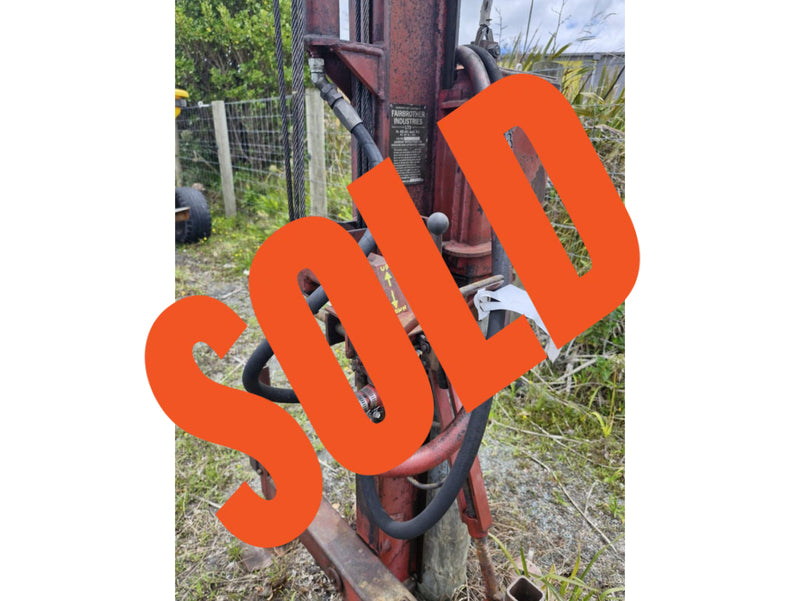 Used Rear Mount Series 1 Kinghitter Post Driver Post Driver