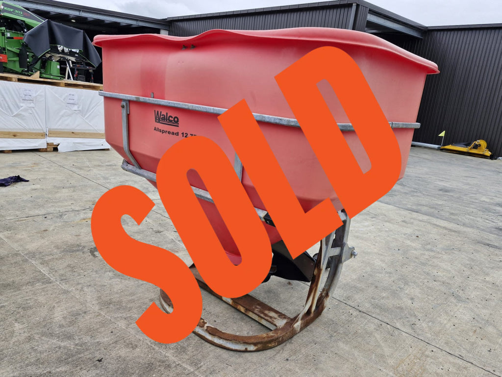 Used Walco 12.75 Fertiliser Spreader Used Farm Implement