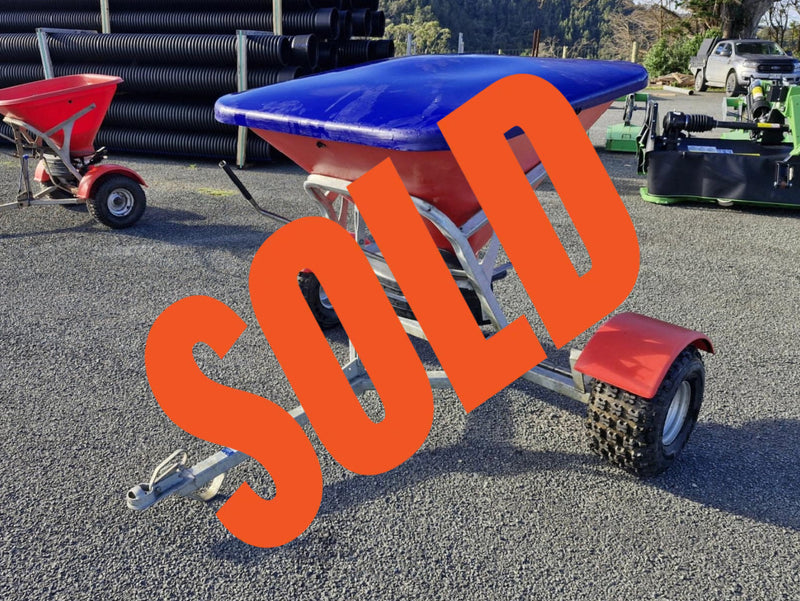 Used Walco ATV Fert Spreader – Wide Axle - Near NEW - Used Farm Implement